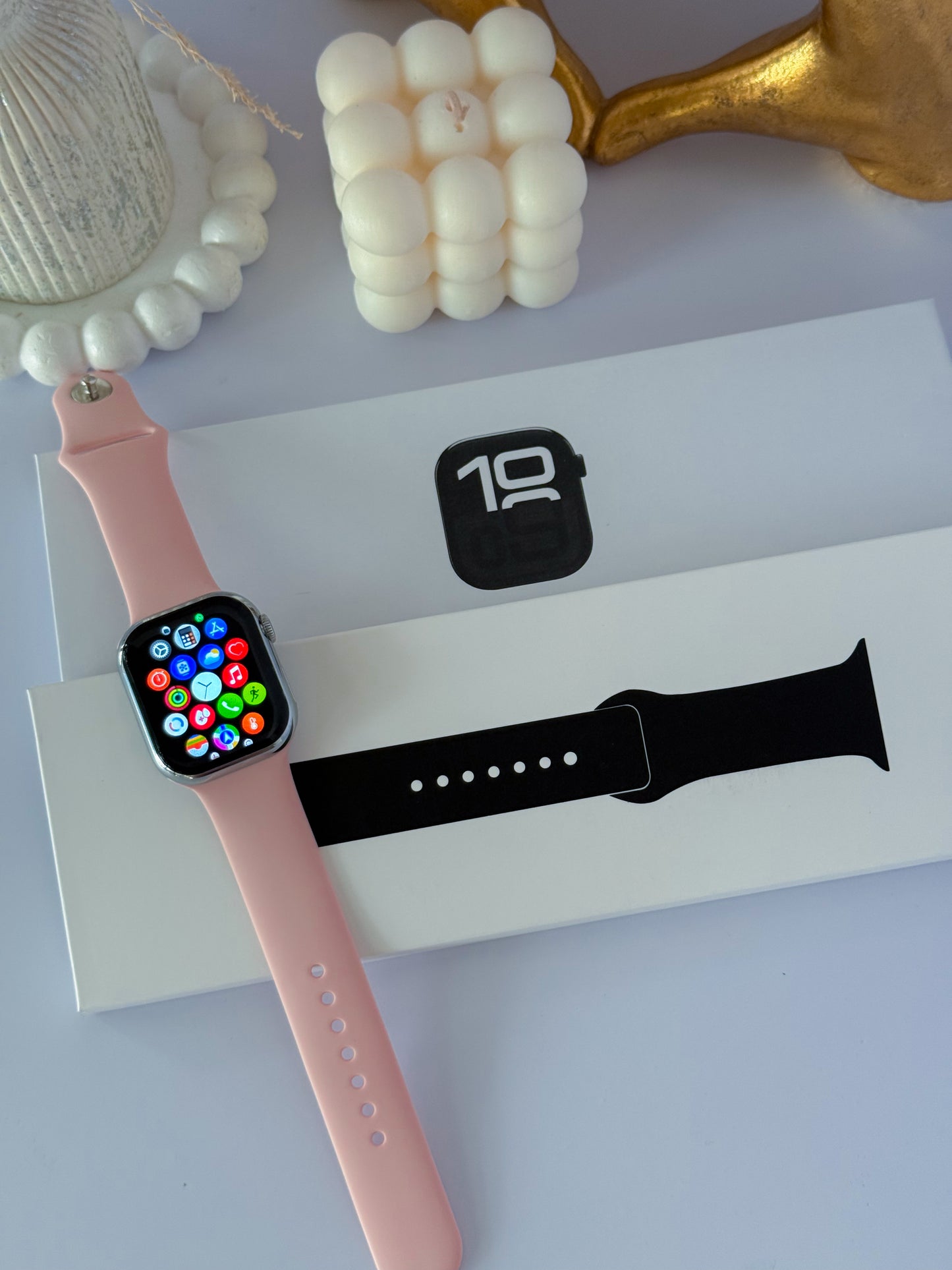 Reloj Watch de 41mm con pulso de silicona