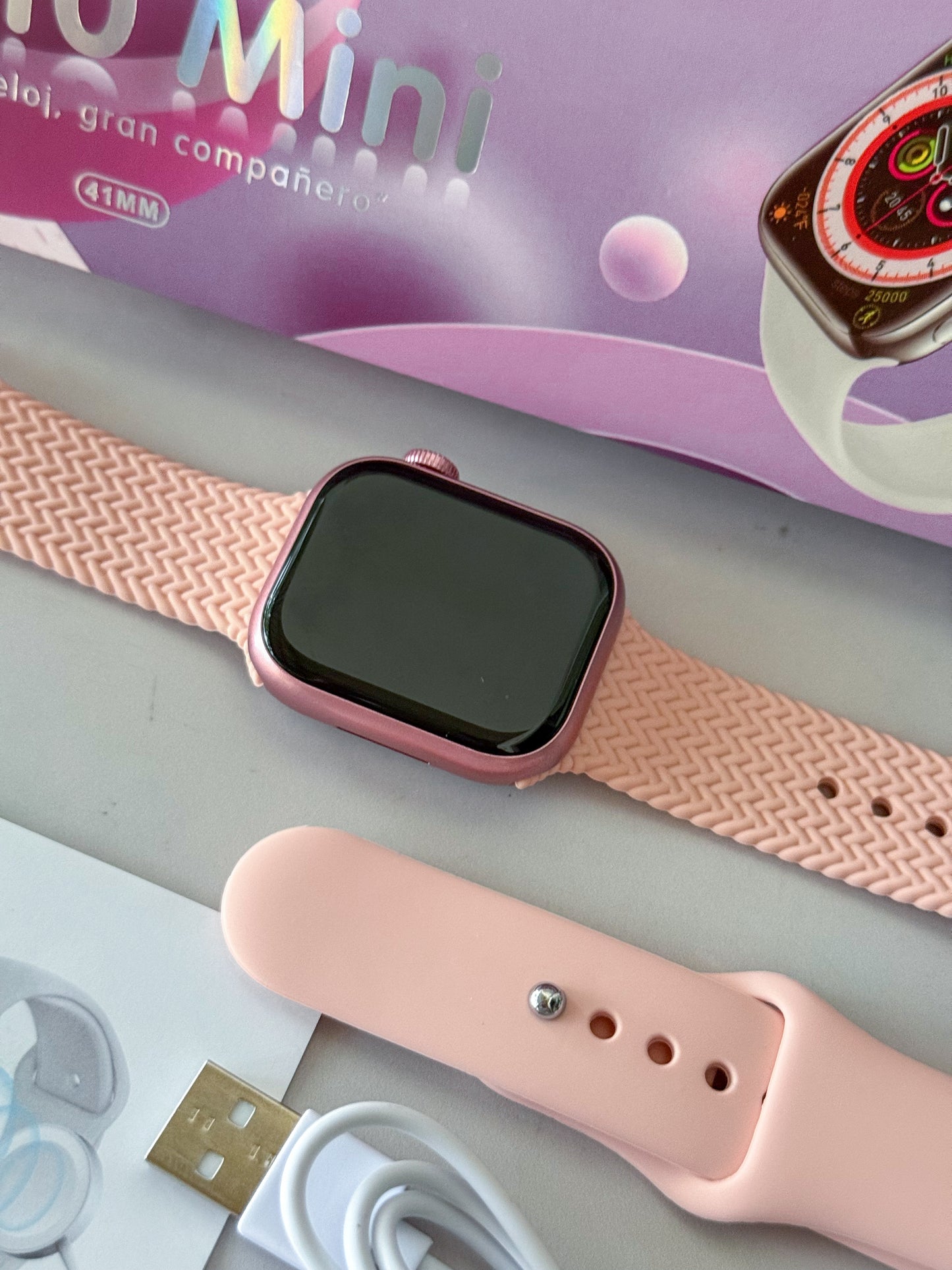 Reloj IW10 Mini 41mm en rosa