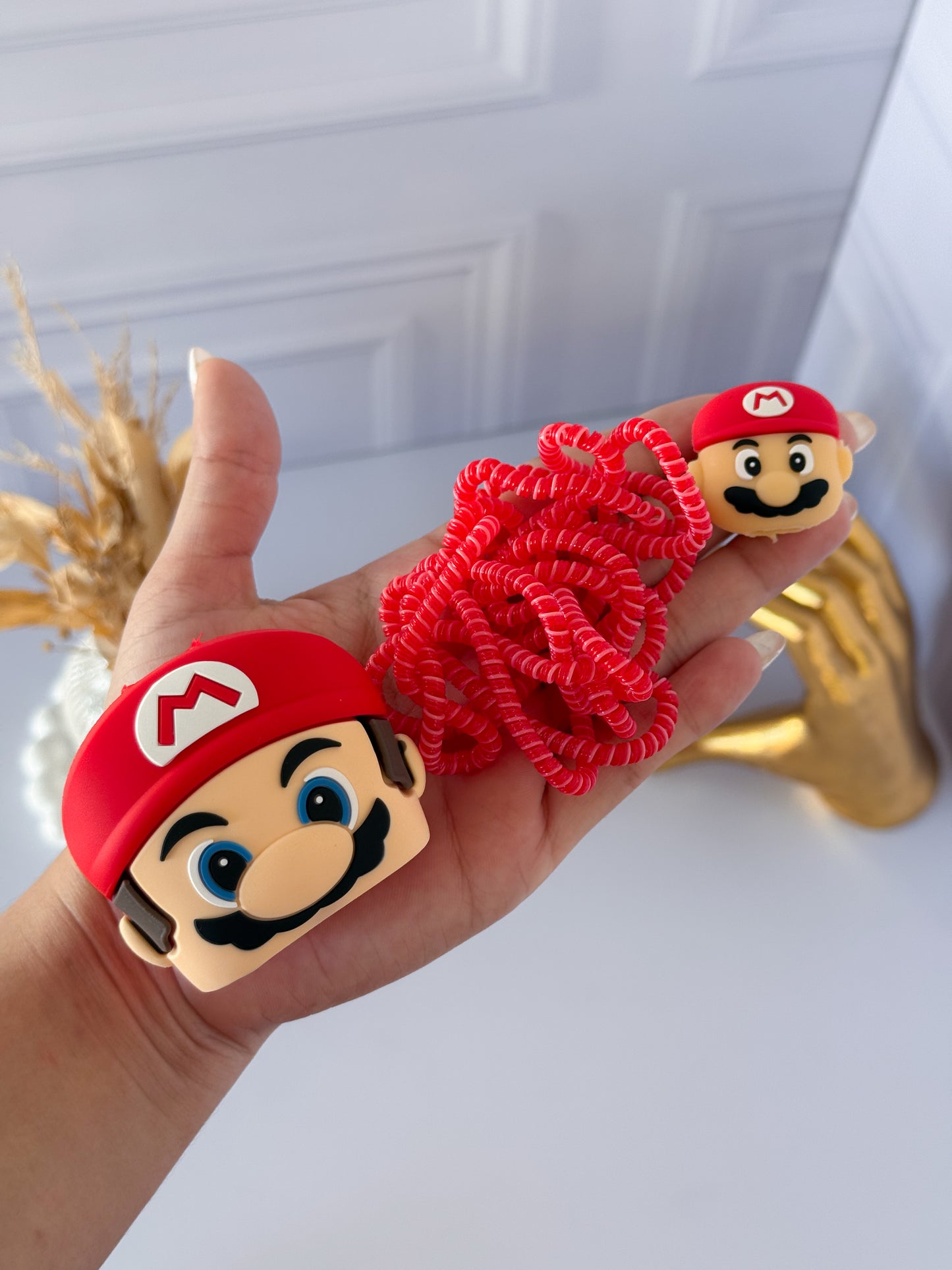 Protector para cargador Mario bros