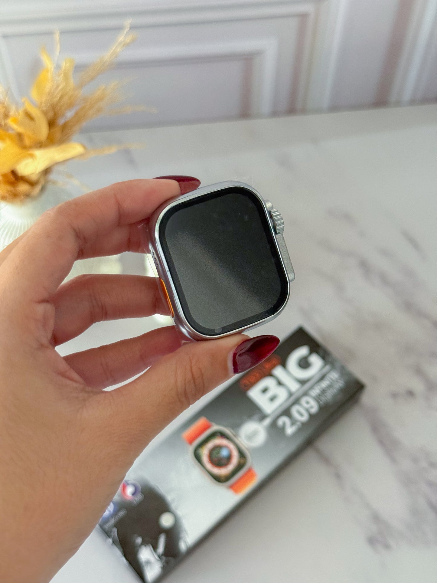 Reloj Ultra 49mm en plateado