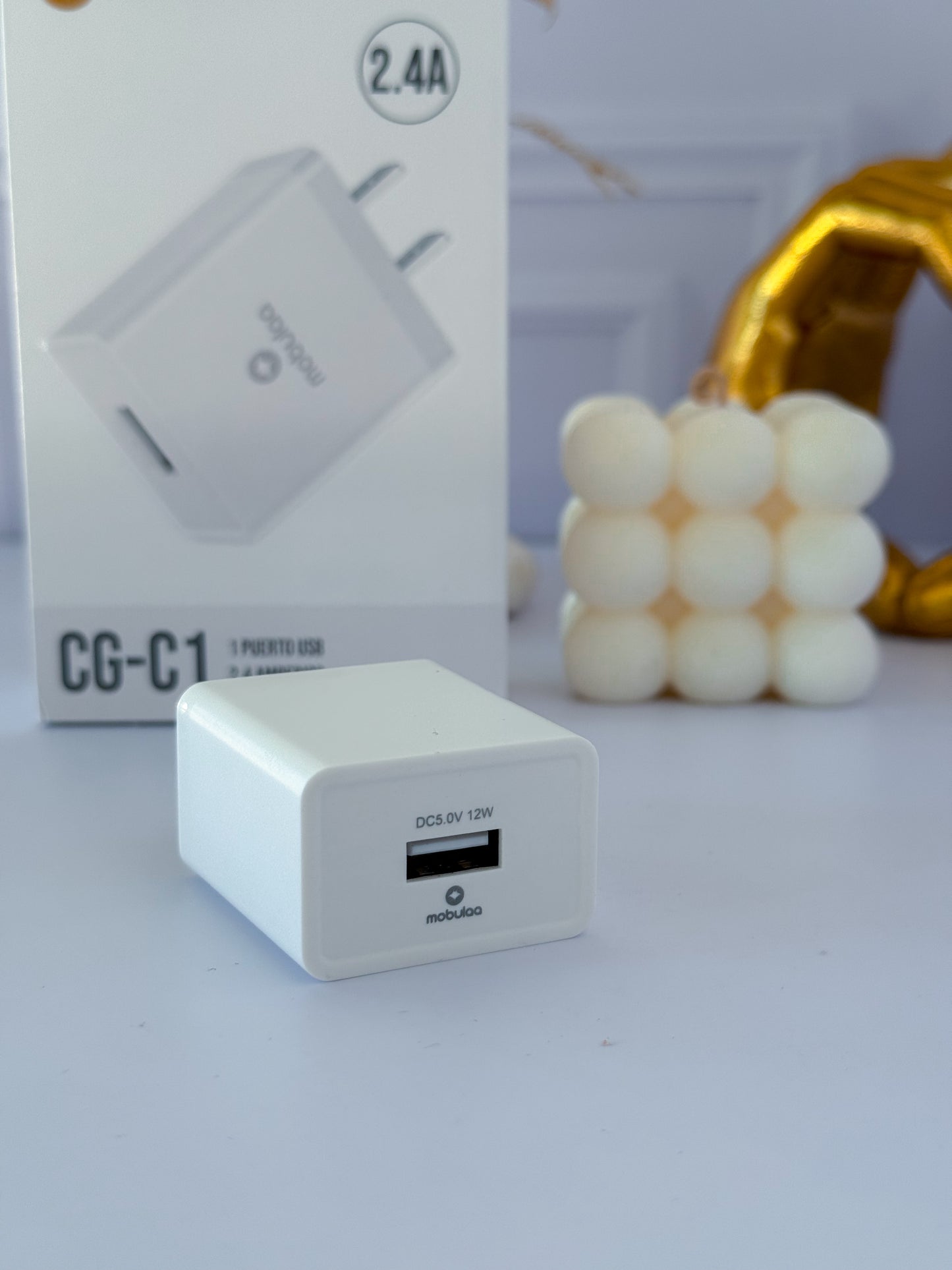 Cubo cargador para tus cables con carga magnética ✨🔋