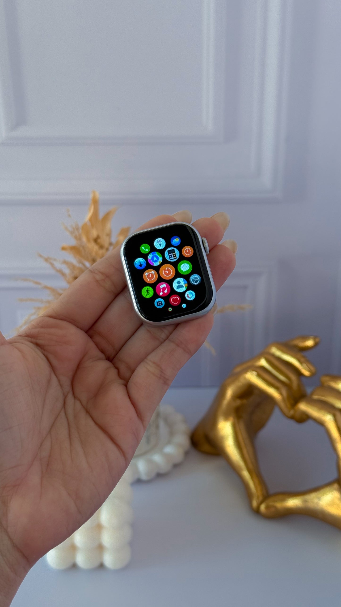 Reloj IW12 Mini de 42mm en color plateado