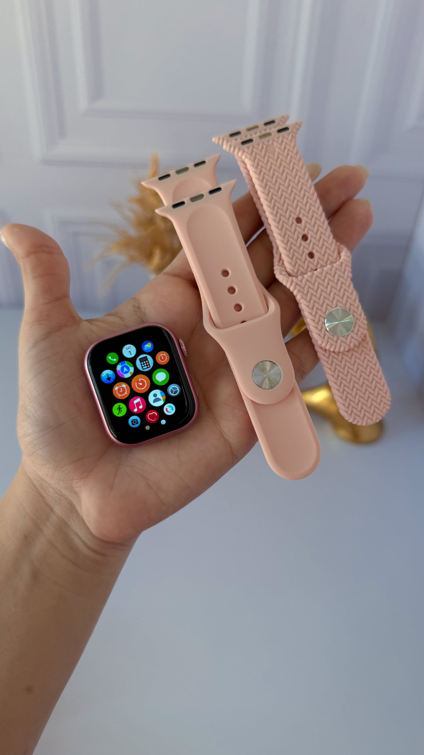 Reloj IW12 Mini 42mm en rosado