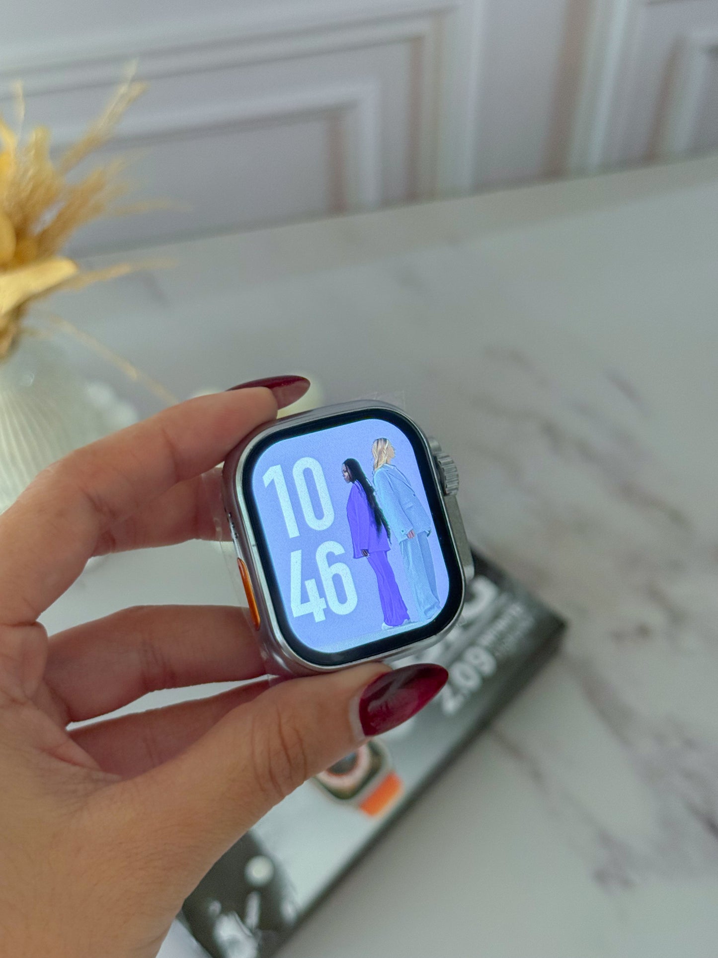 Reloj Ultra 49mm en plateado