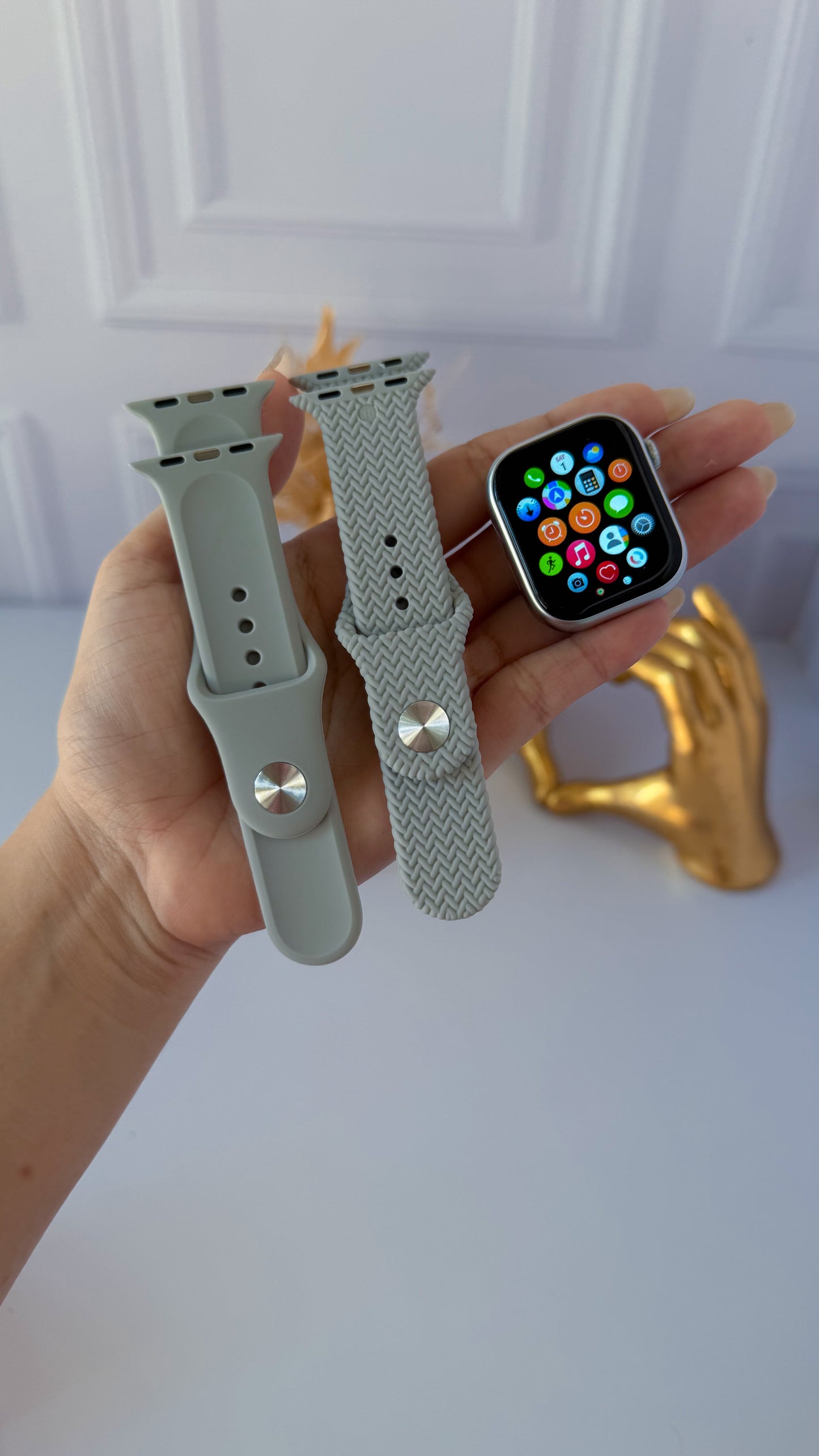 Reloj IW12 Mini de 42mm en color plateado