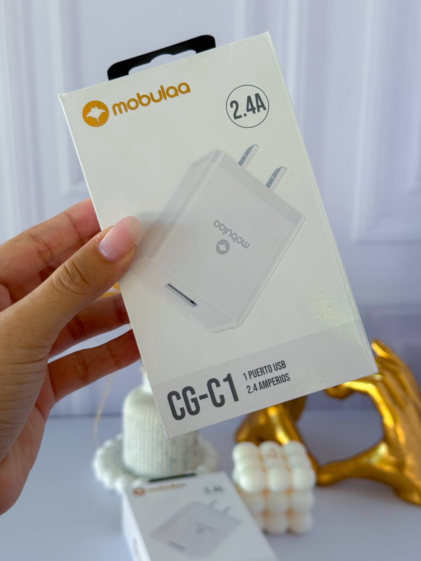 Cubo cargador para tus cables con carga magnética ✨🔋