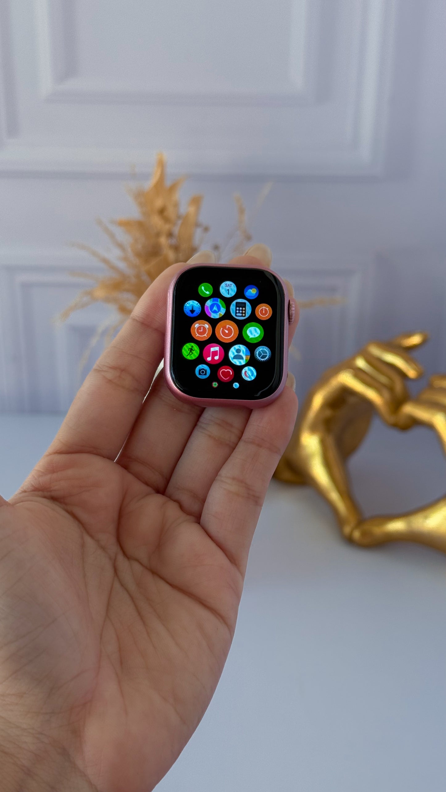 Reloj IW12 Mini 42mm en rosado