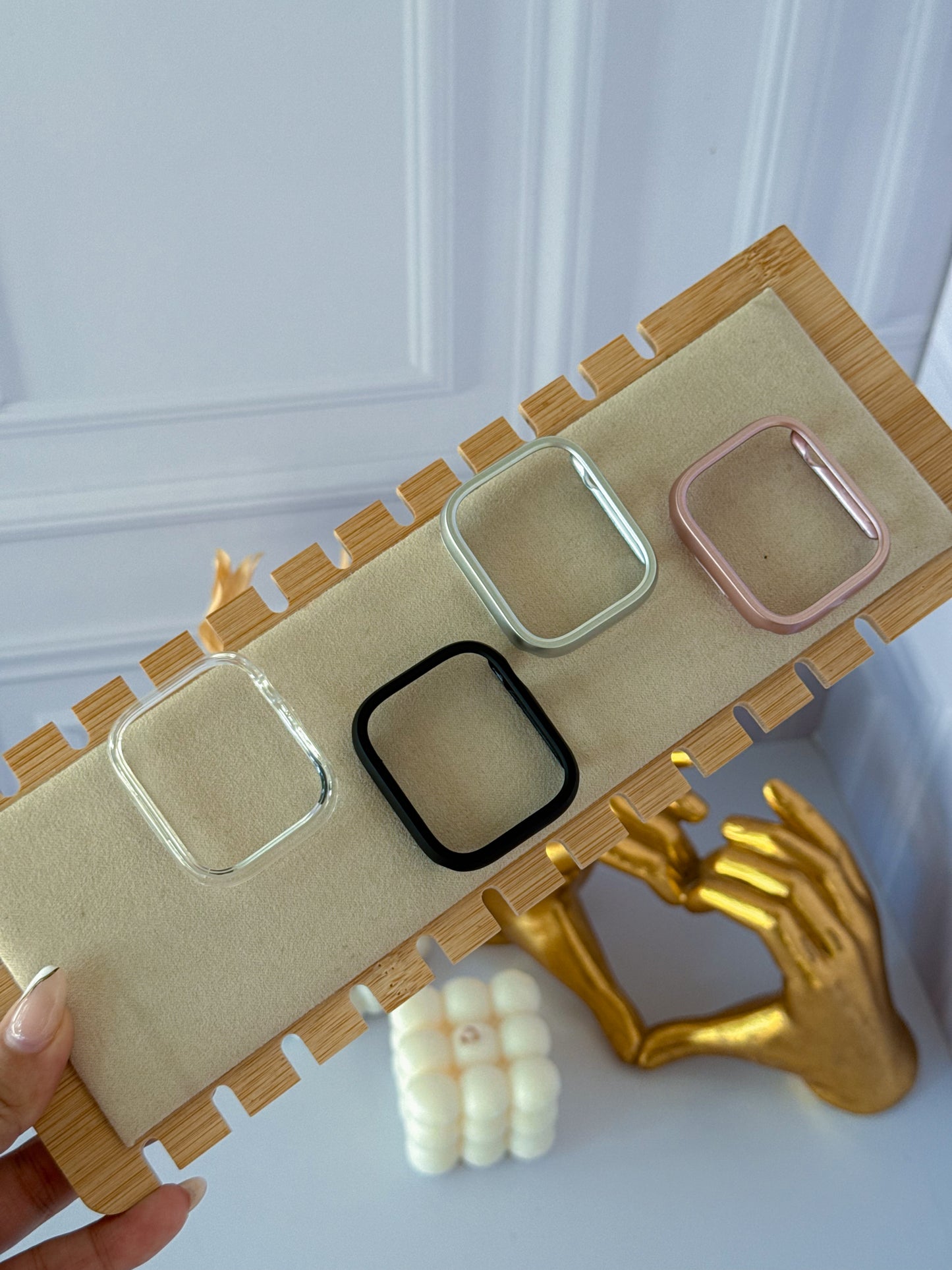 Funda protectora lisa para reloj de 45mm
